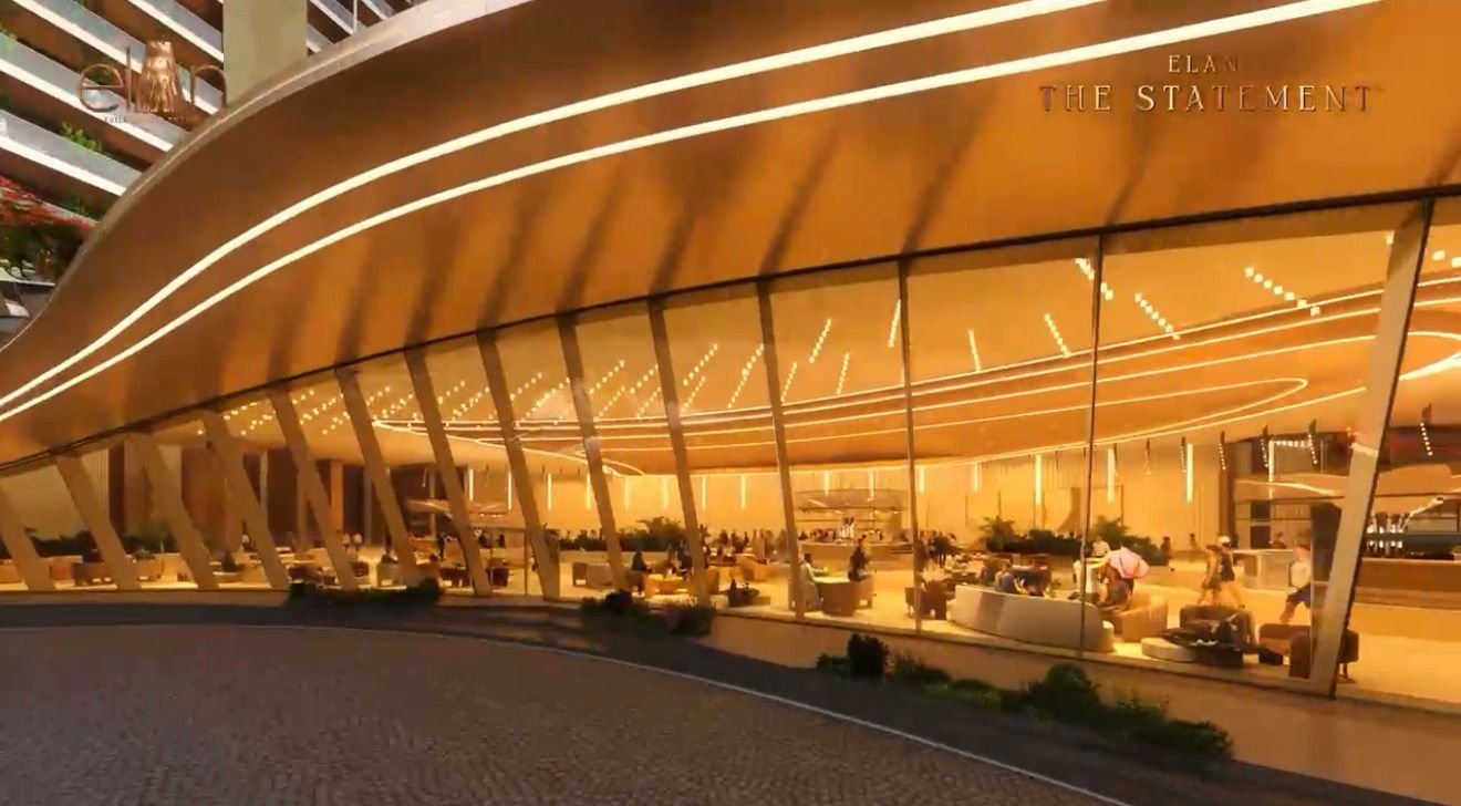 Elan The Statement clubhouse interior