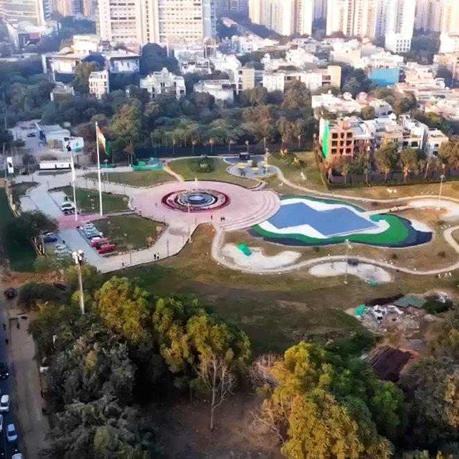 Elan The Statement aerial view