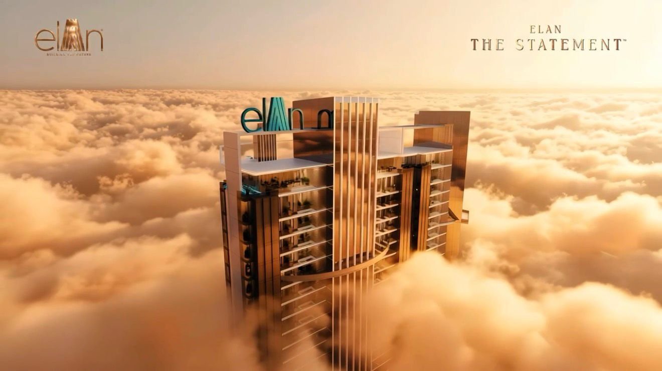 Elan The Statement penthouse sky view
